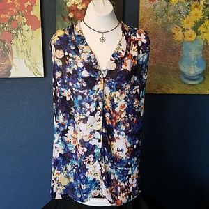 Beautiful Sheer Ladies Blouse 3X